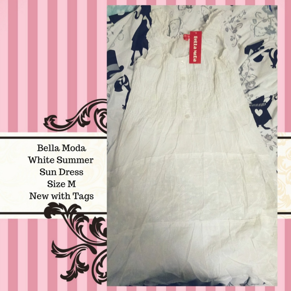 New with Tags Bella Moda Summer Dress Size M